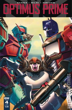 Variant Cover for Optimus Prime #4