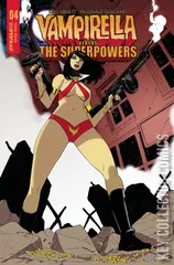 Variant Cover for Vampirella vs. Superpowers #4