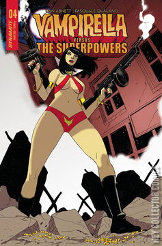 Variant Cover for Vampirella vs. Superpowers #4