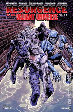 Variant Cover for Resurgence of the Valiant Universe #2