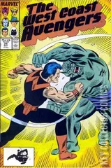 Cover for West Coast Avengers #25