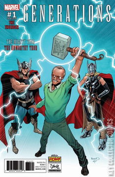 Variant Cover for Generations: The Unworthy Thor & The Mighty Thor #1