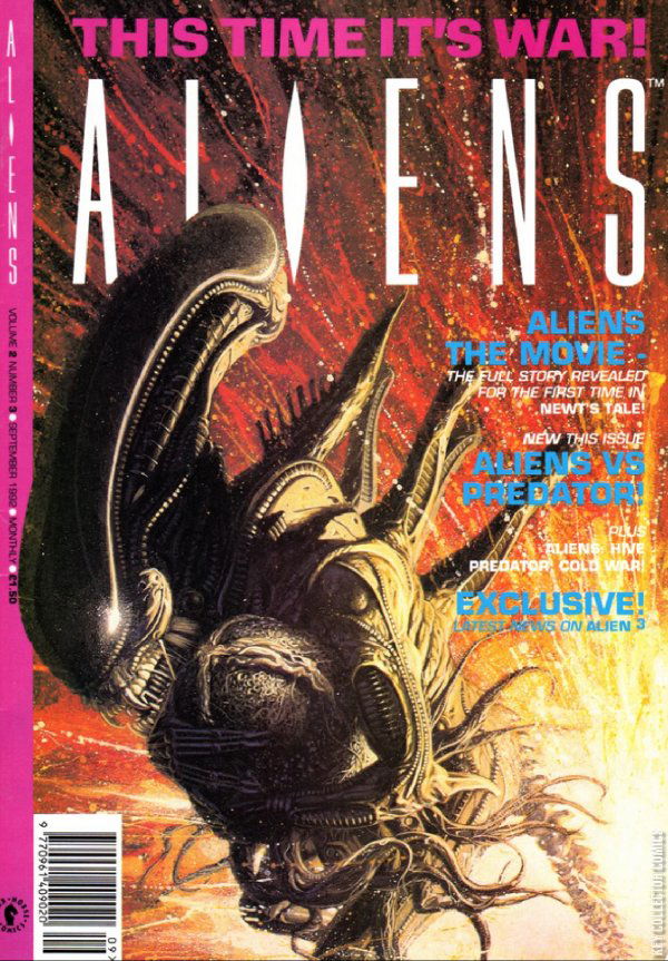 Cover art for Aliens #3