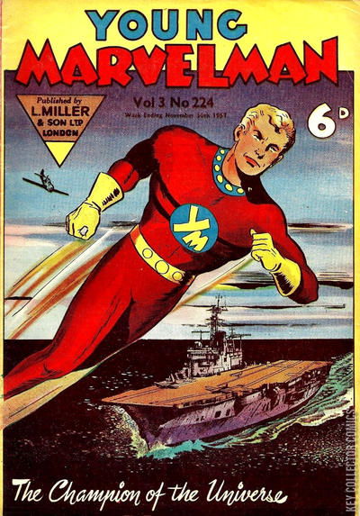 Cover art for Young Marvelman #224 