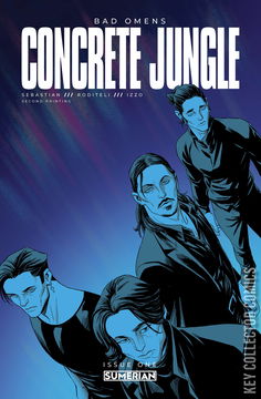 Variant Cover for Bad Omens: Concrete Jungle #1