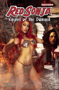 Variant Cover for Red Sonja: Empire of the Damned #2