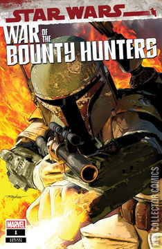 Variant Cover for Star Wars: War of the Bounty Hunters #1