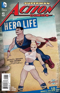 Variant Cover for Action Comics #43