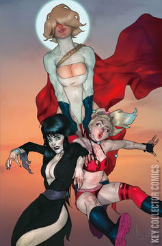 Variant Cover for Harley Quinn x Elvira #3