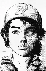 Variant Cover for Free Comic Book Day 2022: The Walking Dead - Clementine #1