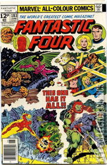 Variant Cover for Fantastic Four #183