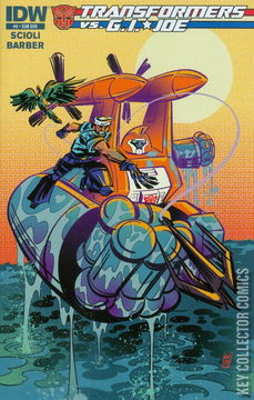 Variant Cover for Transformers vs. G.I. Joe #8