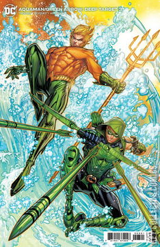 Variant Cover for Aquaman / Green Arrow: Deep Target #3
