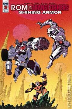 Variant Cover for ROM vs. Transformers: Shining Armor #3