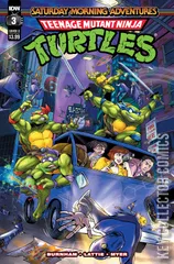 Variant Cover for Teenage Mutant Ninja Turtles: Saturday Morning Adventures #3
