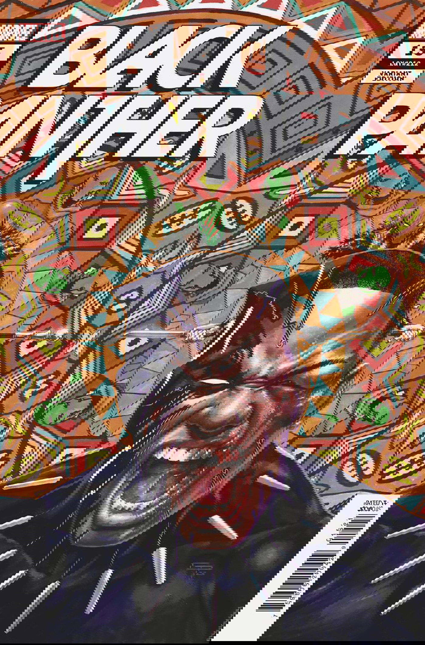 Cover art for Black Panther #15 