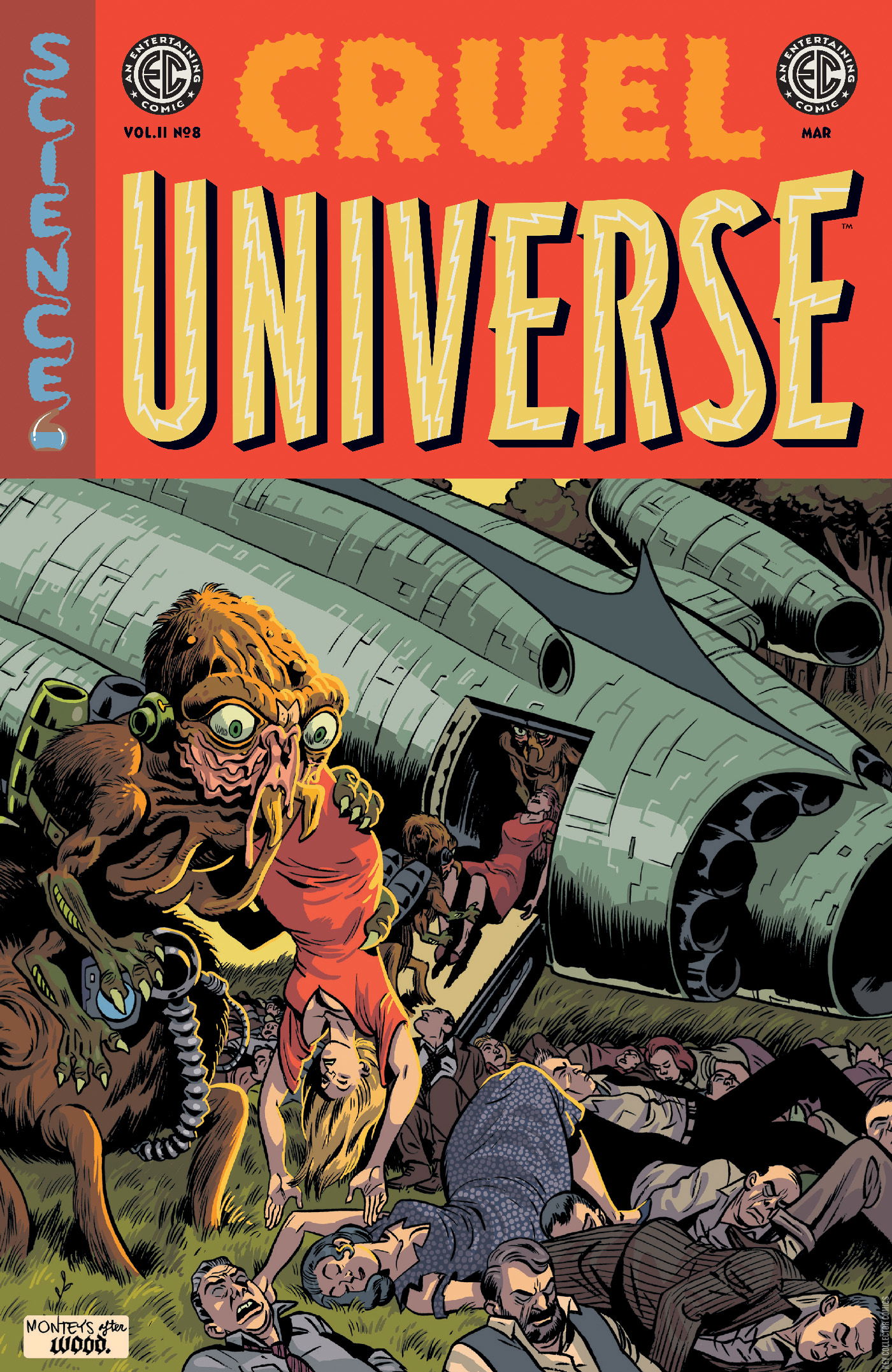 Cover art for Cruel Universe #8 