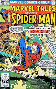 Variant Cover for Marvel Tales #129