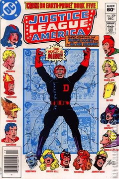 Variant Cover for Justice League of America #209