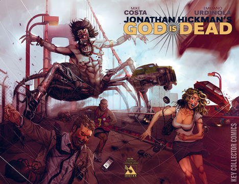 Variant Cover for God is Dead #18