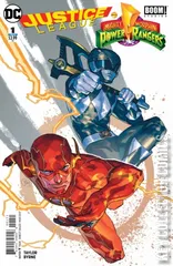 Cover for Justice League / Power Rangers #1