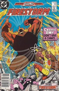 Variant Cover for Firestorm the Nuclear Man #55