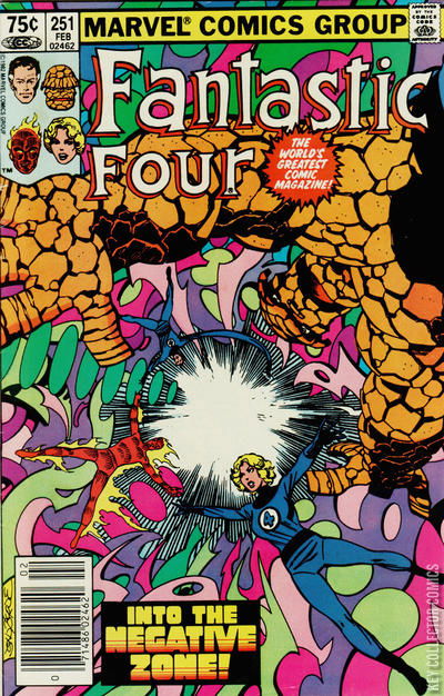 Variant Cover for Fantastic Four #251