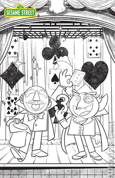 Variant Cover for Sesame Street #4