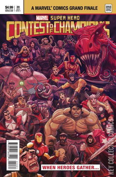 Variant Cover for Contest of Champions #10