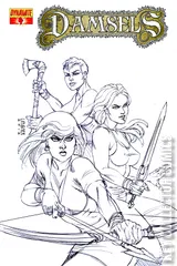 Variant Cover for Damsels #4