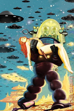 Variant Cover for Mars Attacks / Red Sonja #1