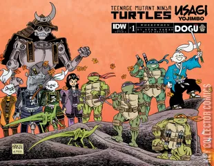 Cover for Teenage Mutant Ninja Turtles / Usagi Yojimbo: WhereWhen #1