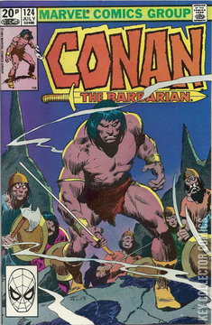 Variant Cover for Conan the Barbarian #124
