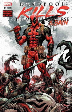 Variant Cover for Deadpool Kills the Marvel Universe Again #1