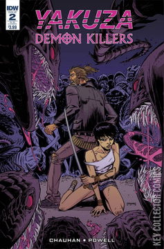 Variant Cover for Yakuza: Demon Killers #2