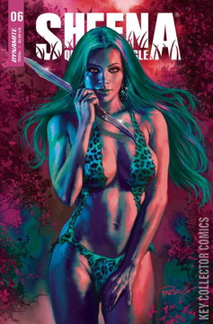 Variant Cover for Sheena, Queen of the Jungle #6