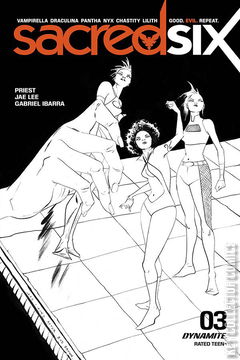 Variant Cover for Sacred Six #3