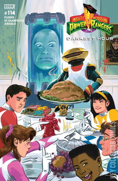 Variant Cover for Mighty Morphin Power Rangers #114