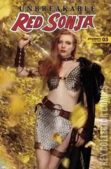 Variant Cover for Unbreakable Red Sonja #3