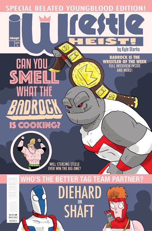 Variant Cover for Wrestle Heist #1