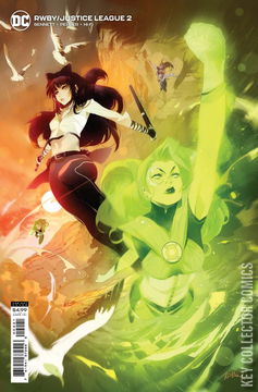 Variant Cover for RWBY / Justice League #2