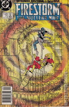 Variant Cover for Firestorm the Nuclear Man #75