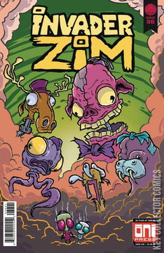 Variant Cover for Invader Zim #36