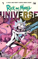 Variant Cover for Rick and Morty vs. the Universe #1