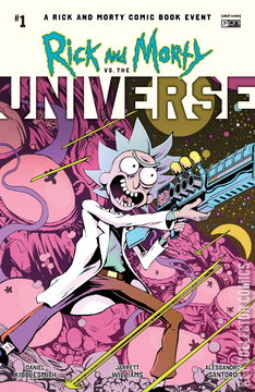 Variant Cover for Rick and Morty vs. the Universe #1