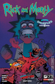 Variant Cover for Rick and Morty Presents: Snuffles Goes To War #1