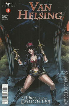 Variant Cover for Van Helsing vs. Dracula's Daughter #2