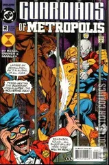 Cover for Guardians of Metropolis #2
