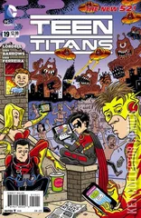 Variant Cover for Teen Titans #19