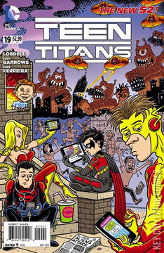 Variant Cover for Teen Titans #19